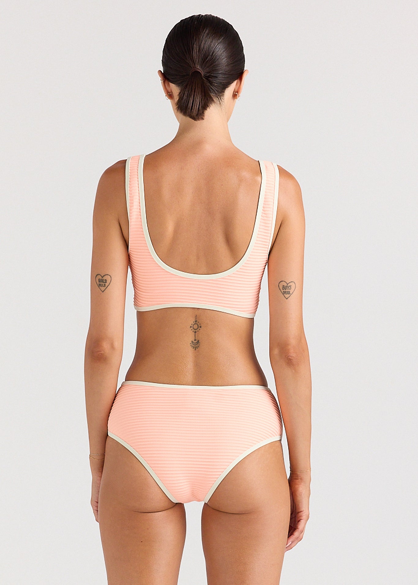 Poolside Scoop Side Bikini Bottom - Mimosa