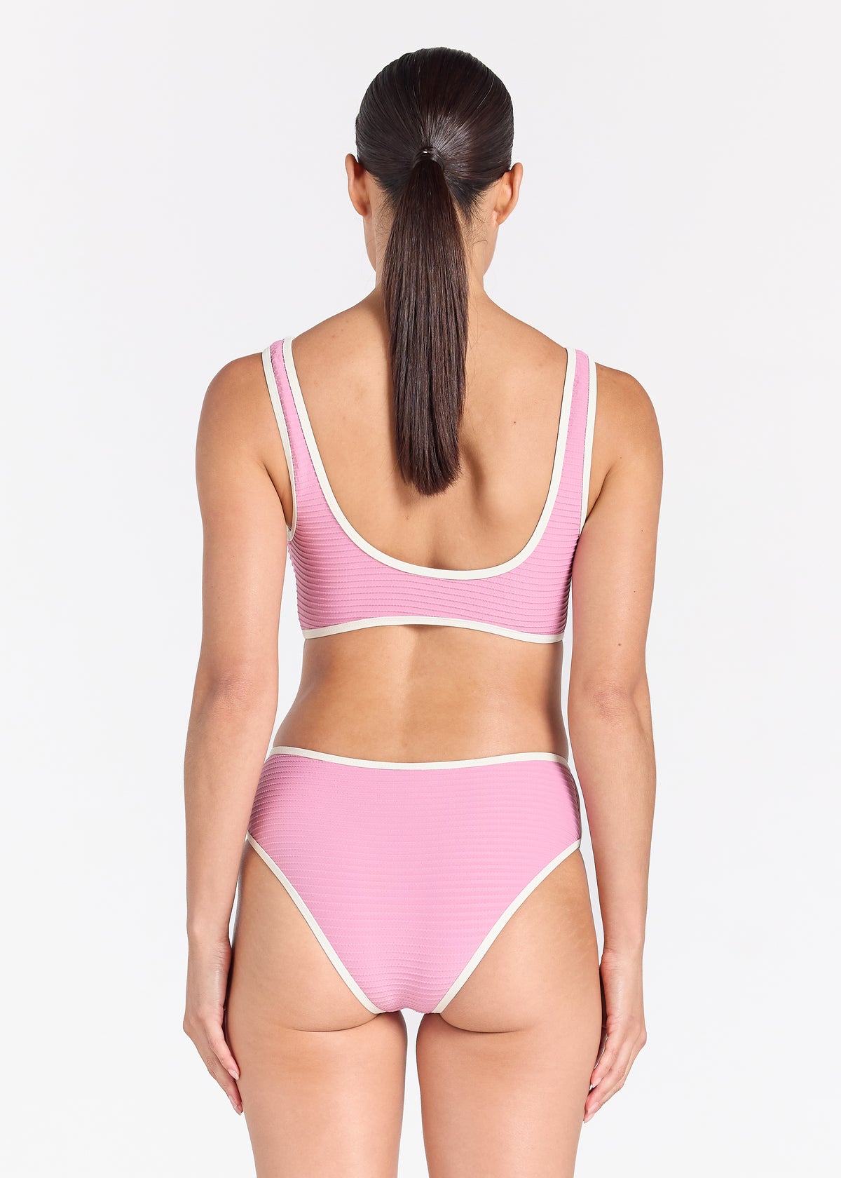 Poolside Surf Bikini Top - Mauve