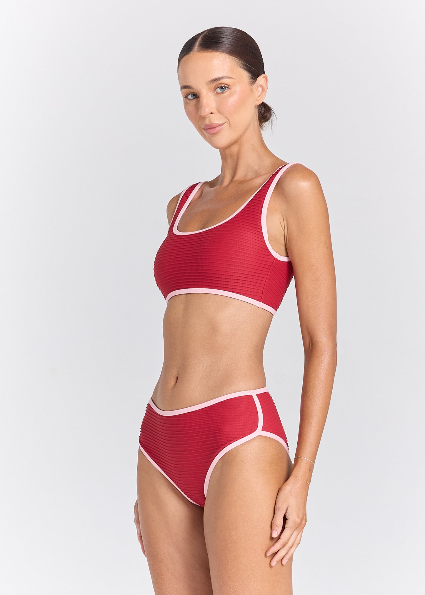 Poolside Waikiki Bikini Bottom - Ruby