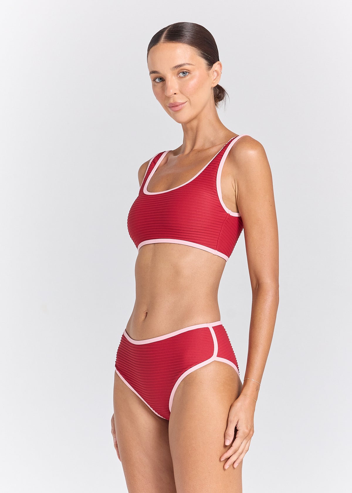 Poolside Waikiki Bikini Bottom - Ruby