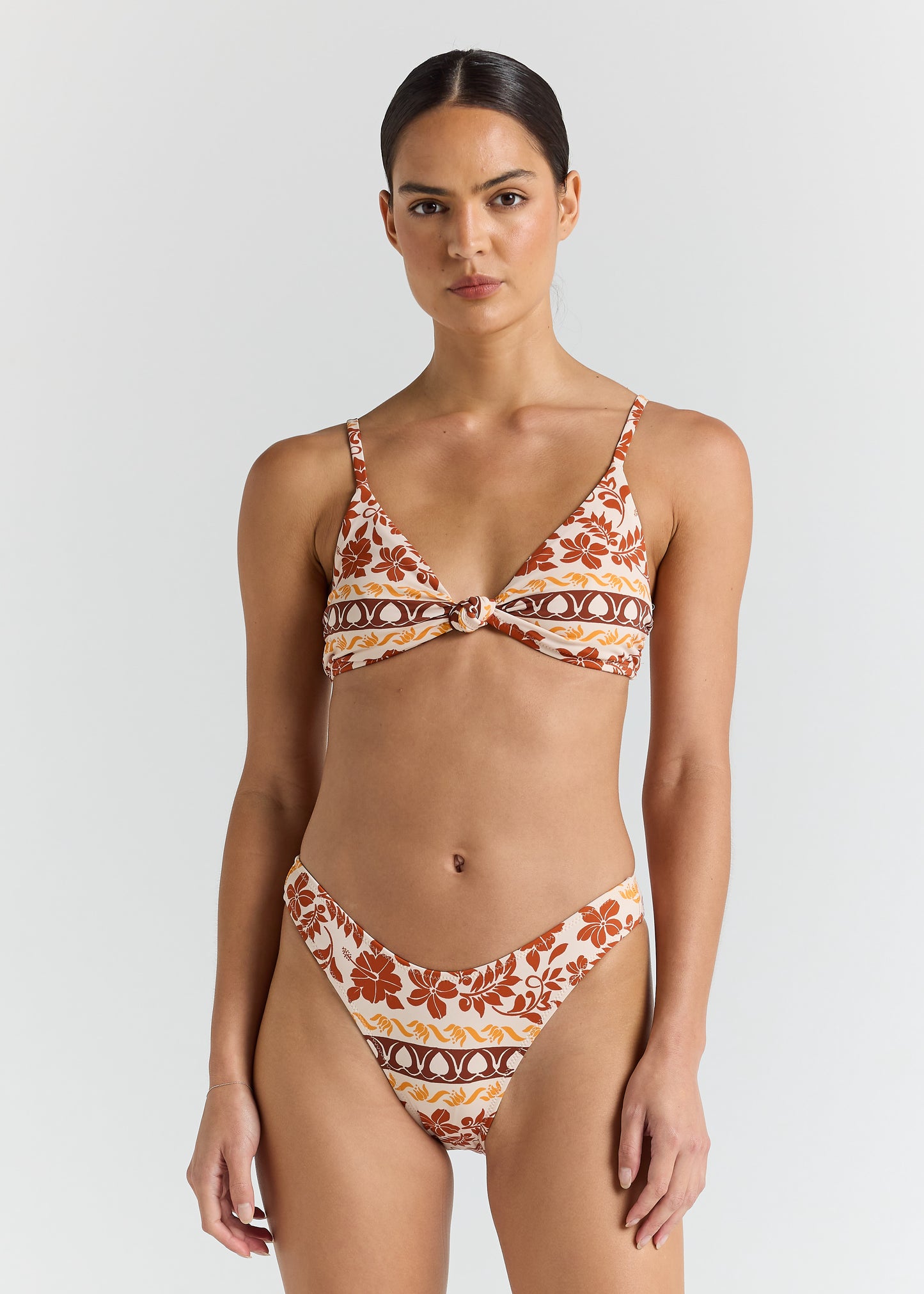 Samoa Knot Bikini Top - Seashell