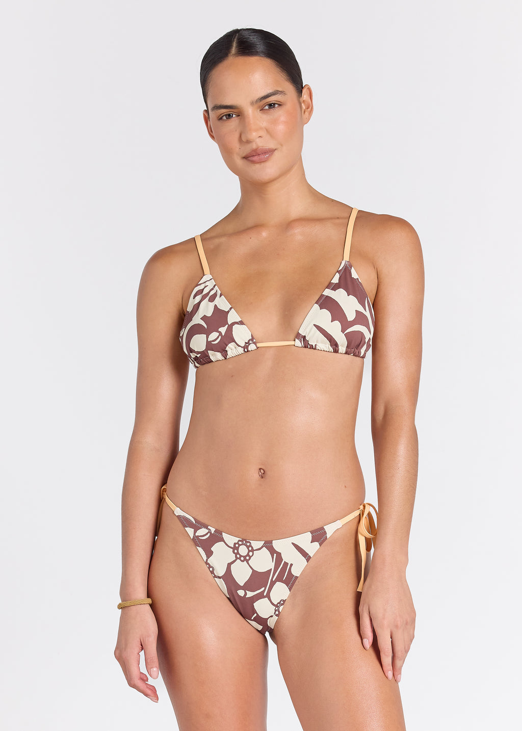 Sardinia Beach Bikini Top - Cocoa