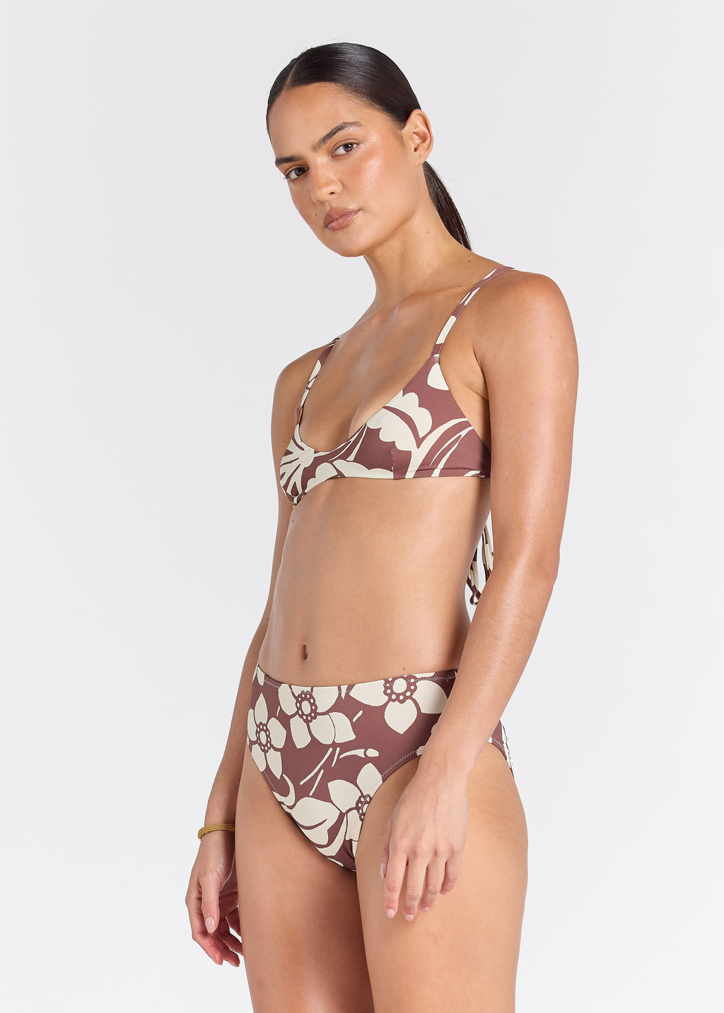 Sardinia Isola Bikini Top - Cocoa