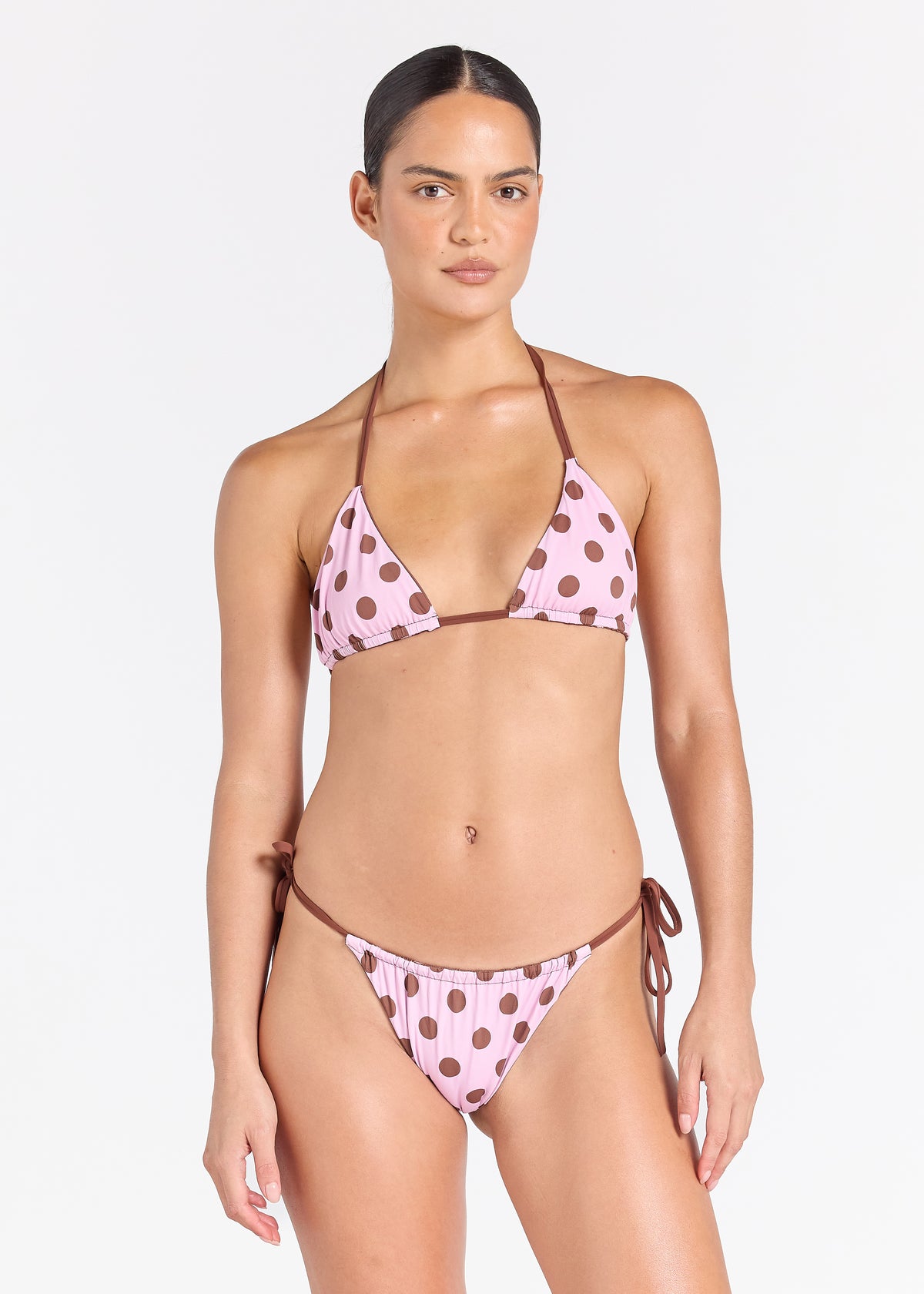 Seaside Holiday Bikini Top - Mauve