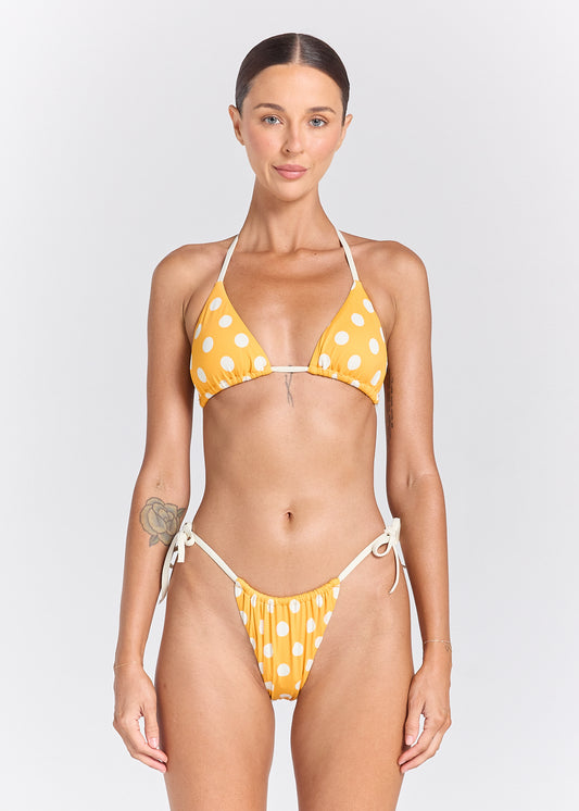 Seaside Holiday Bikini Top - Sun