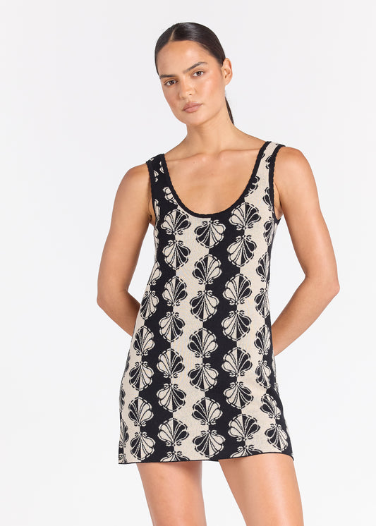 Shelborne Knit Sundreamer Dress - Black Sand