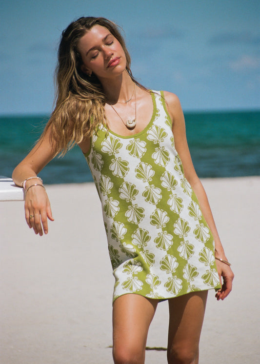 Shelborne Knit Sundreamer Dress - Palm