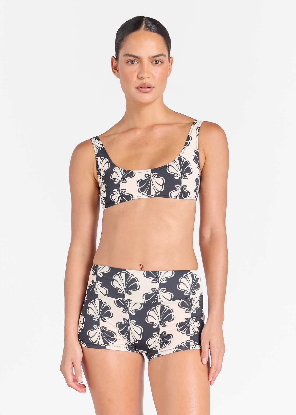 Shelborne Surf Bikini Bottom - Black Sand