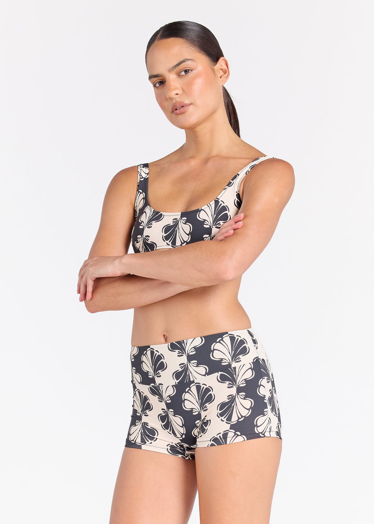 Shelborne Surf Bikini Bottom - Black Sand