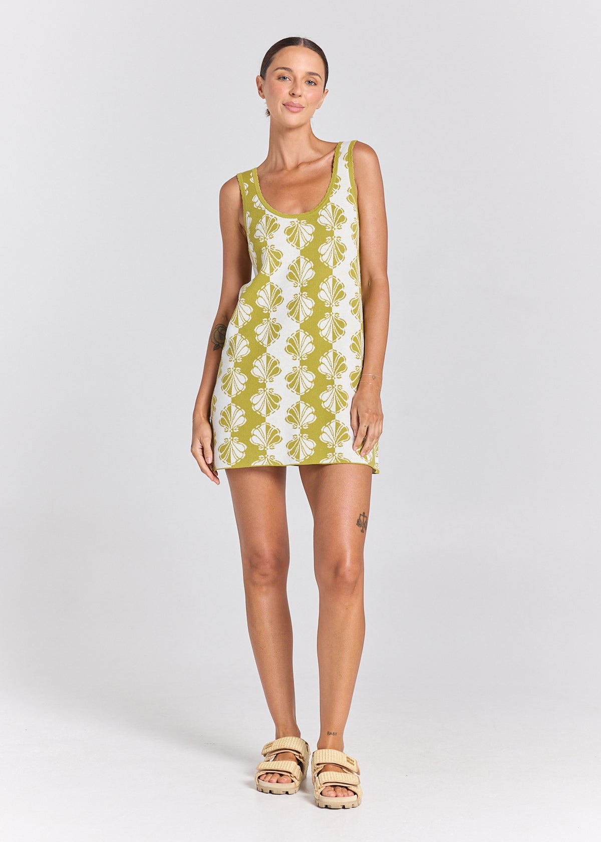 Shelborne Knit Sundreamer Dress - Palm