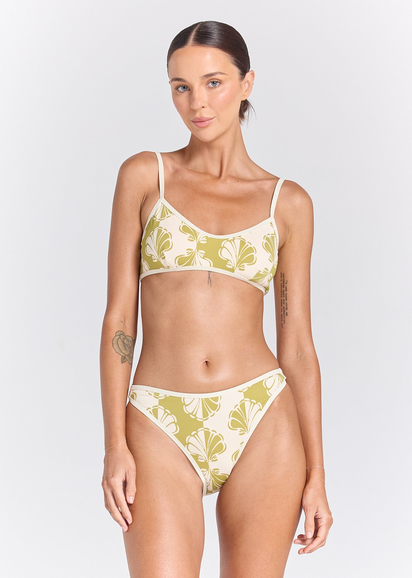 Shelborne Sunset Bikini Bottom -Palm