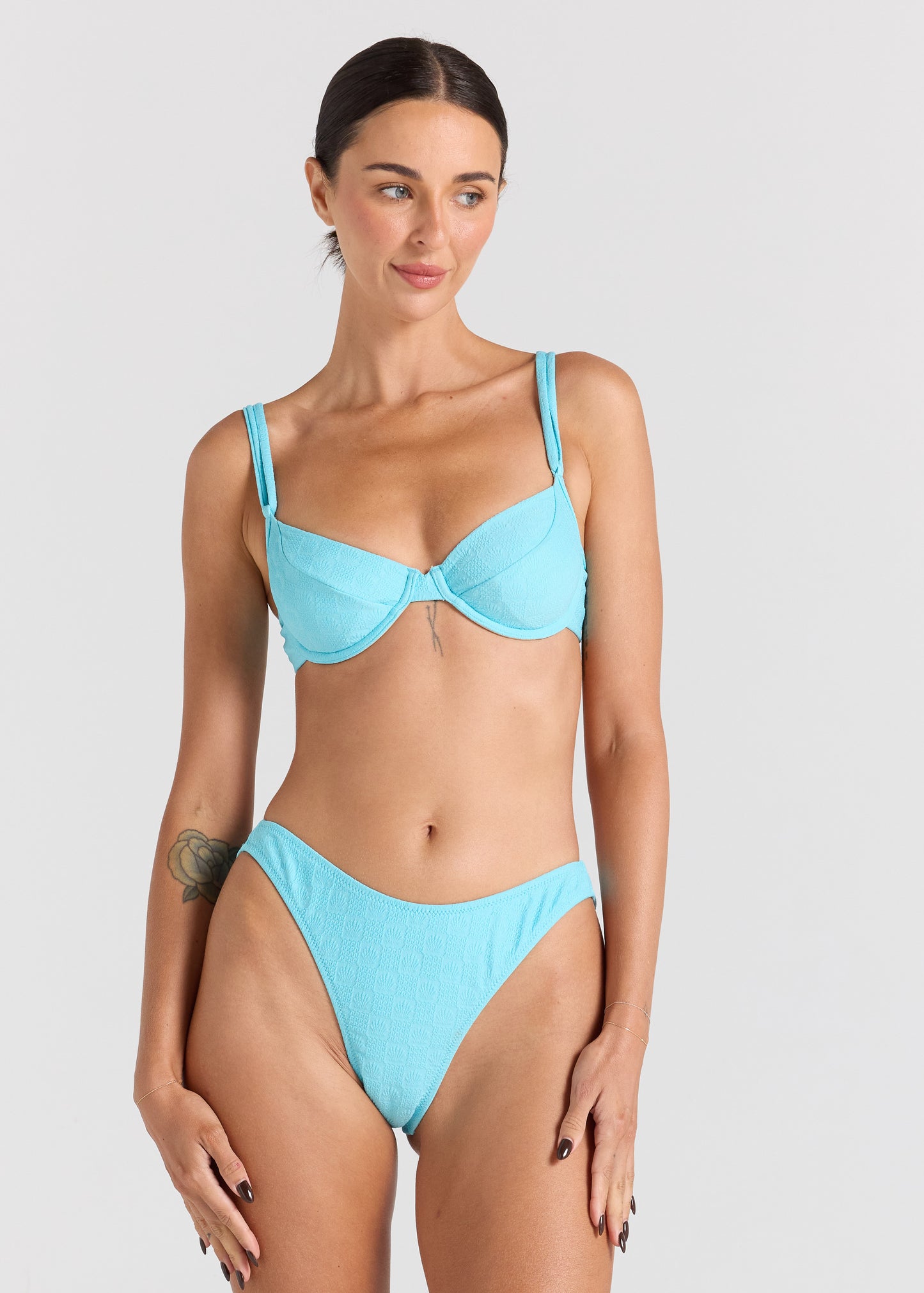 Shoreline Skimpy Bikini Bottom - Lagoon