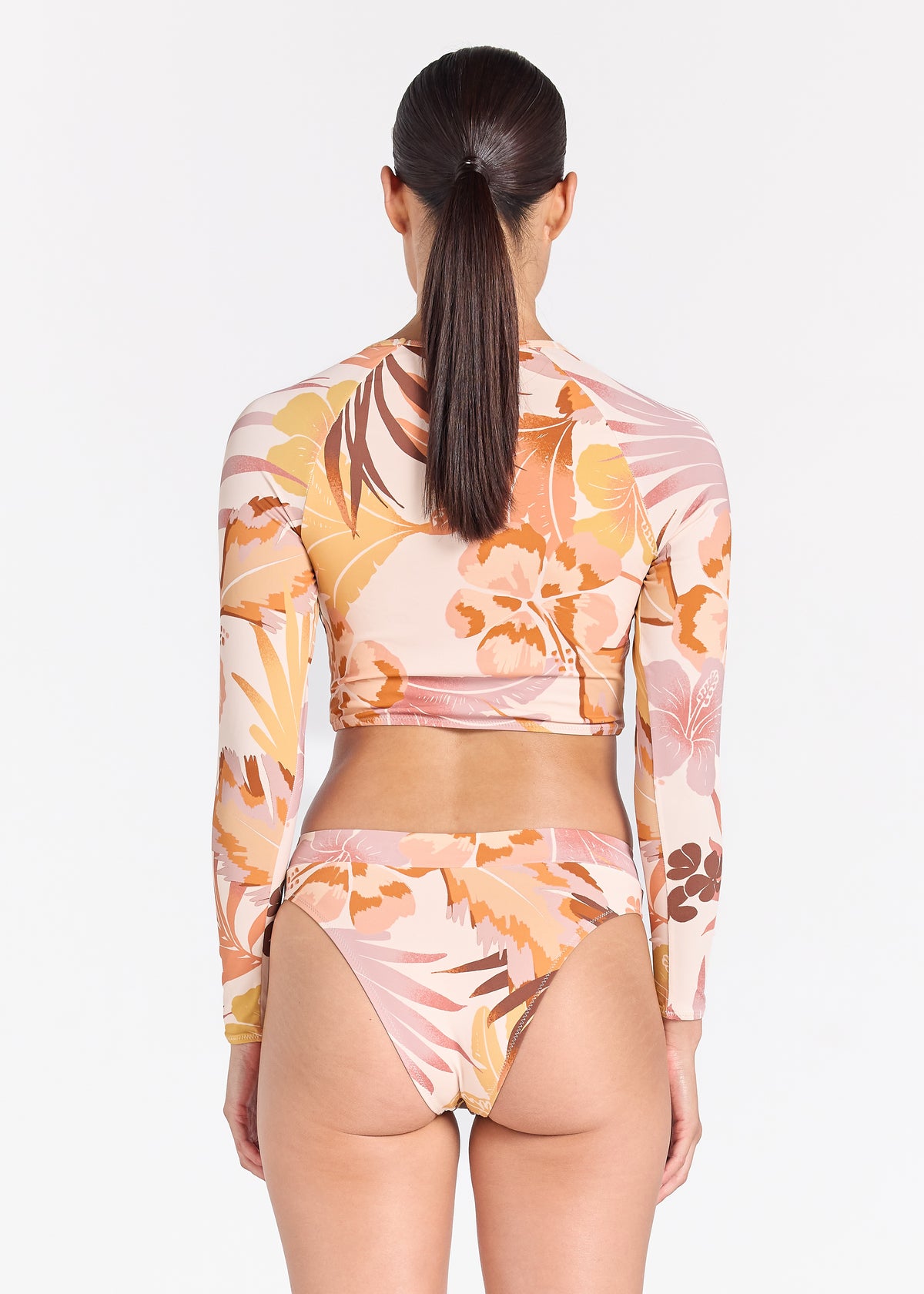 Solara Cabana Bikini Bottom - Sunblush