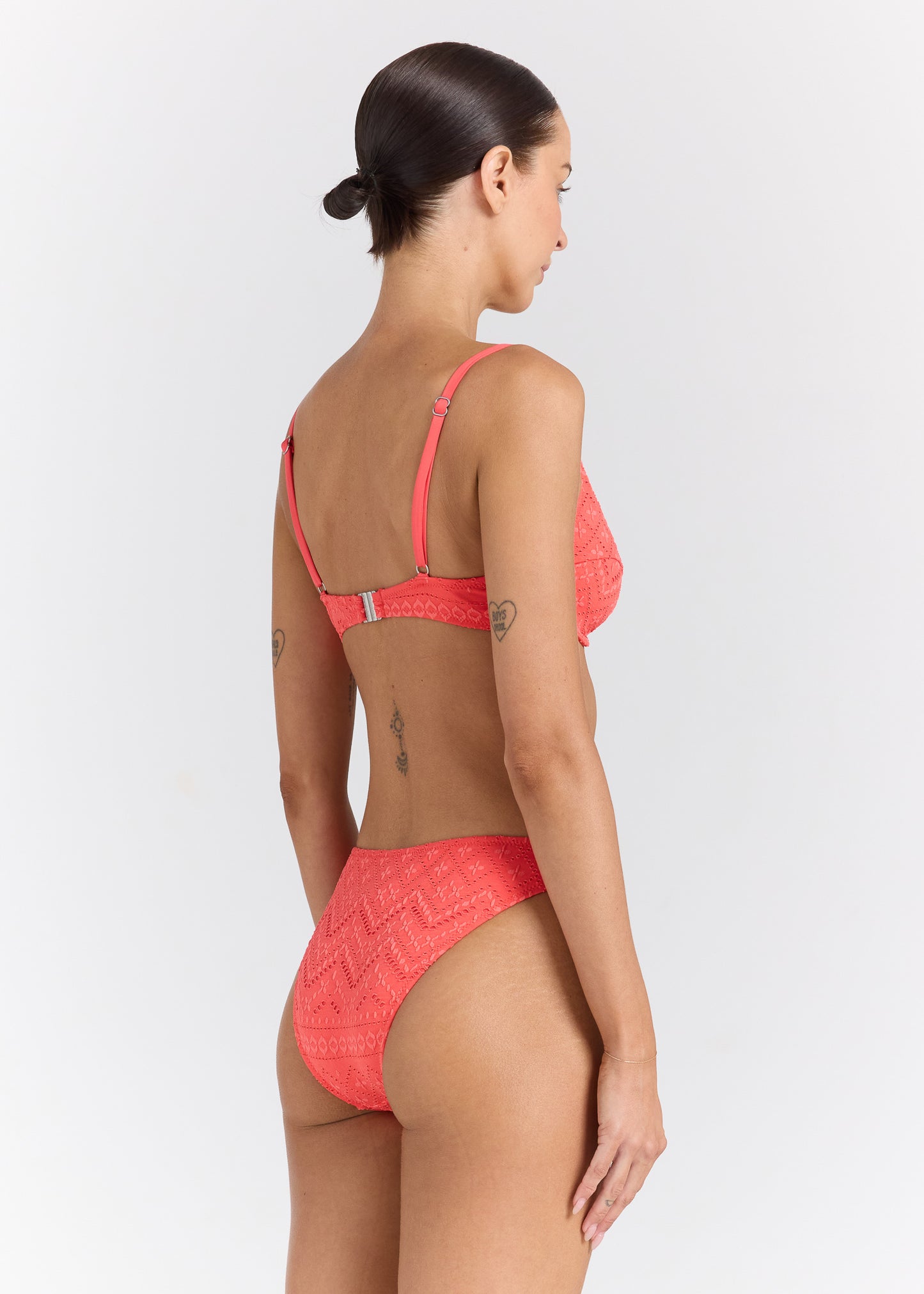 Sundream Basic Bikini Bottom - Hibiscus