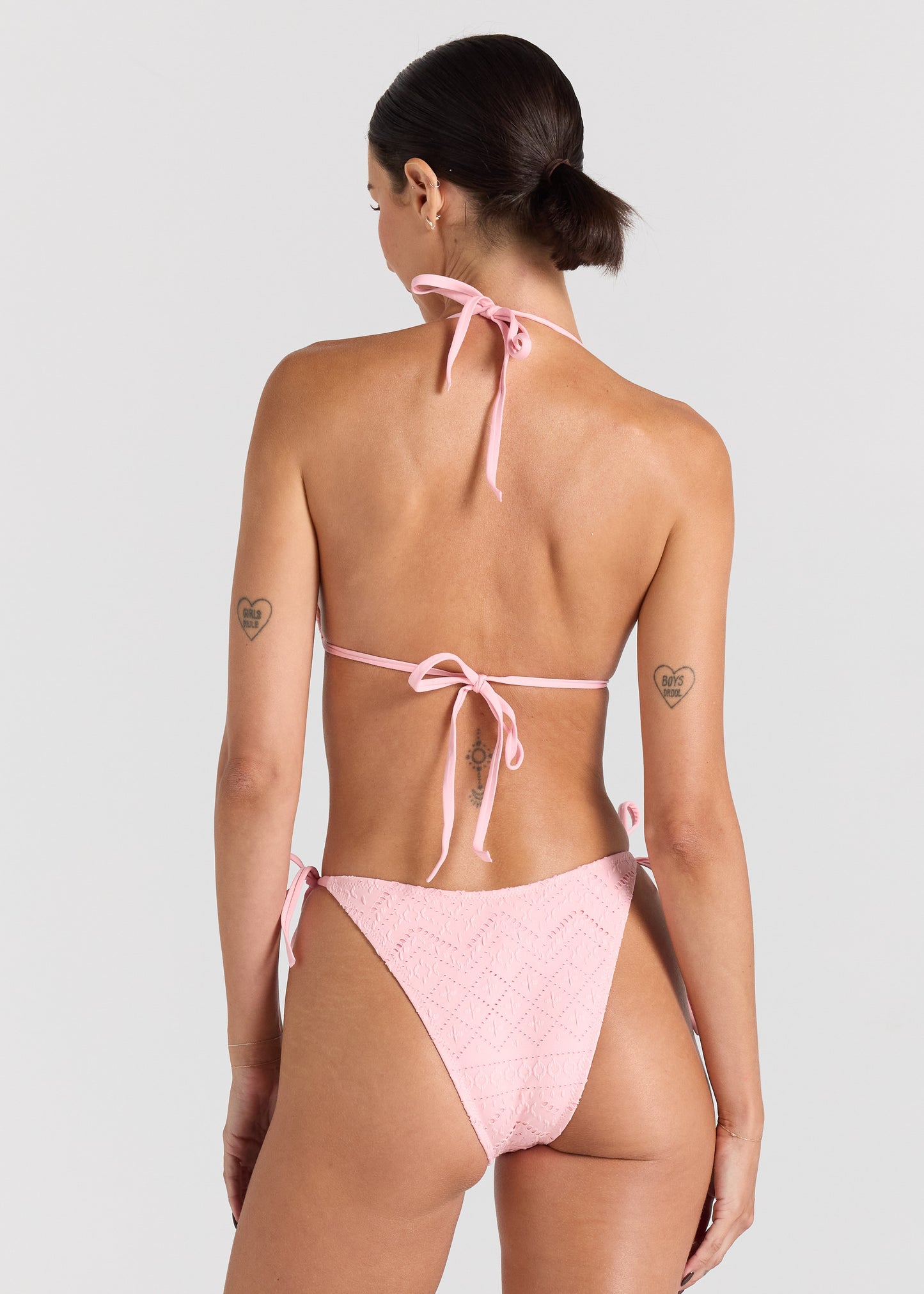 Sundream String Tie Bikini Top - Musk
