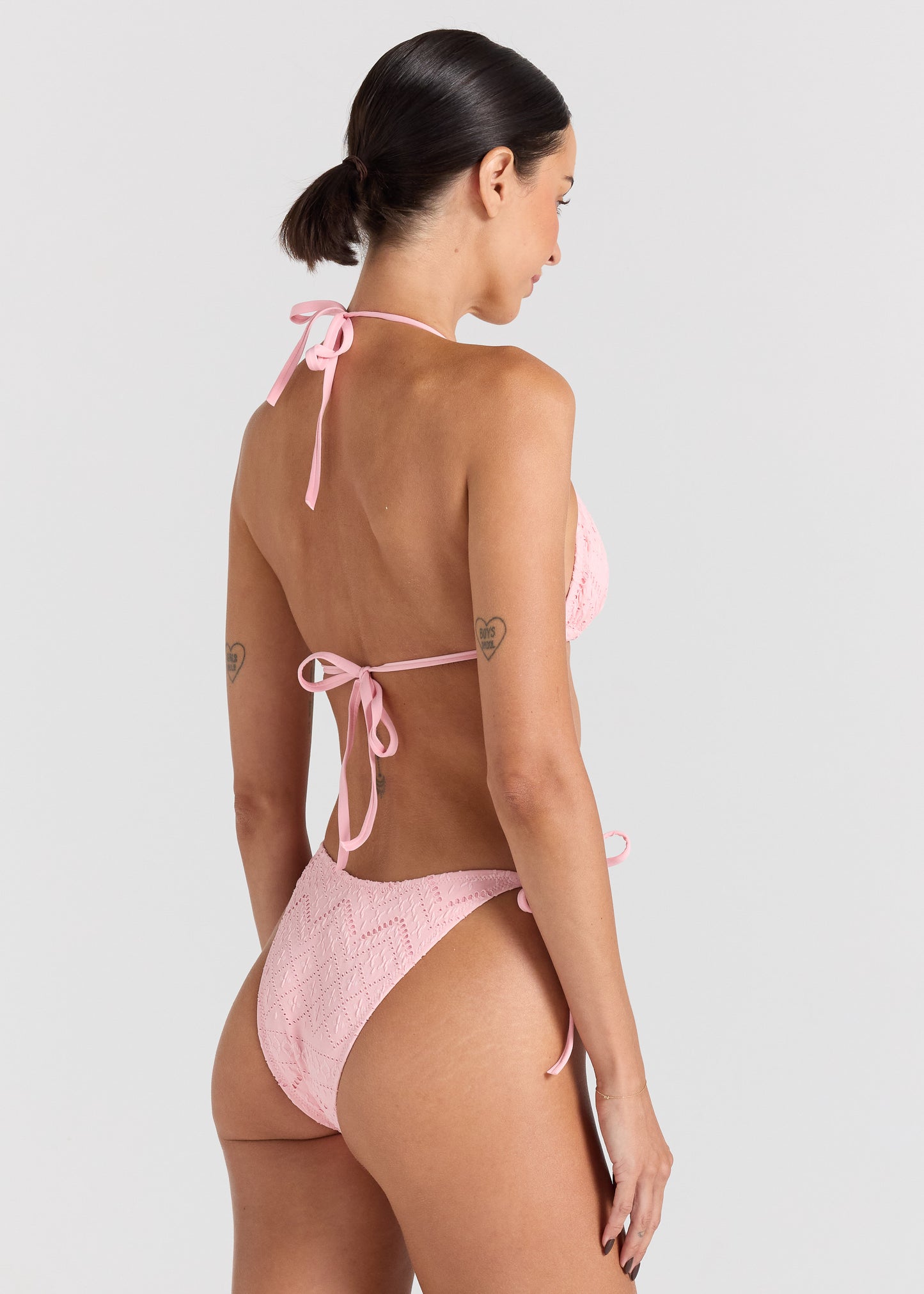 Sundream String Tie Bikini Top - Musk