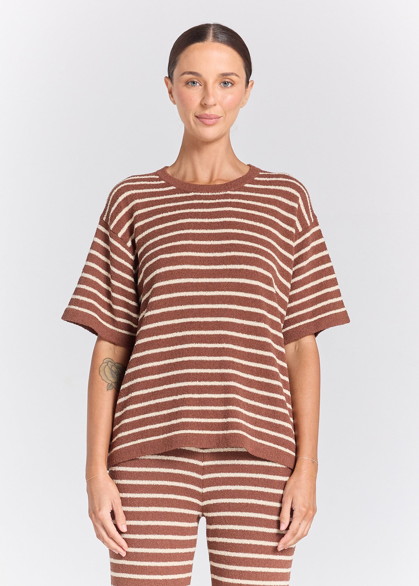 Surfside Everyday Knit Top - Cocoa