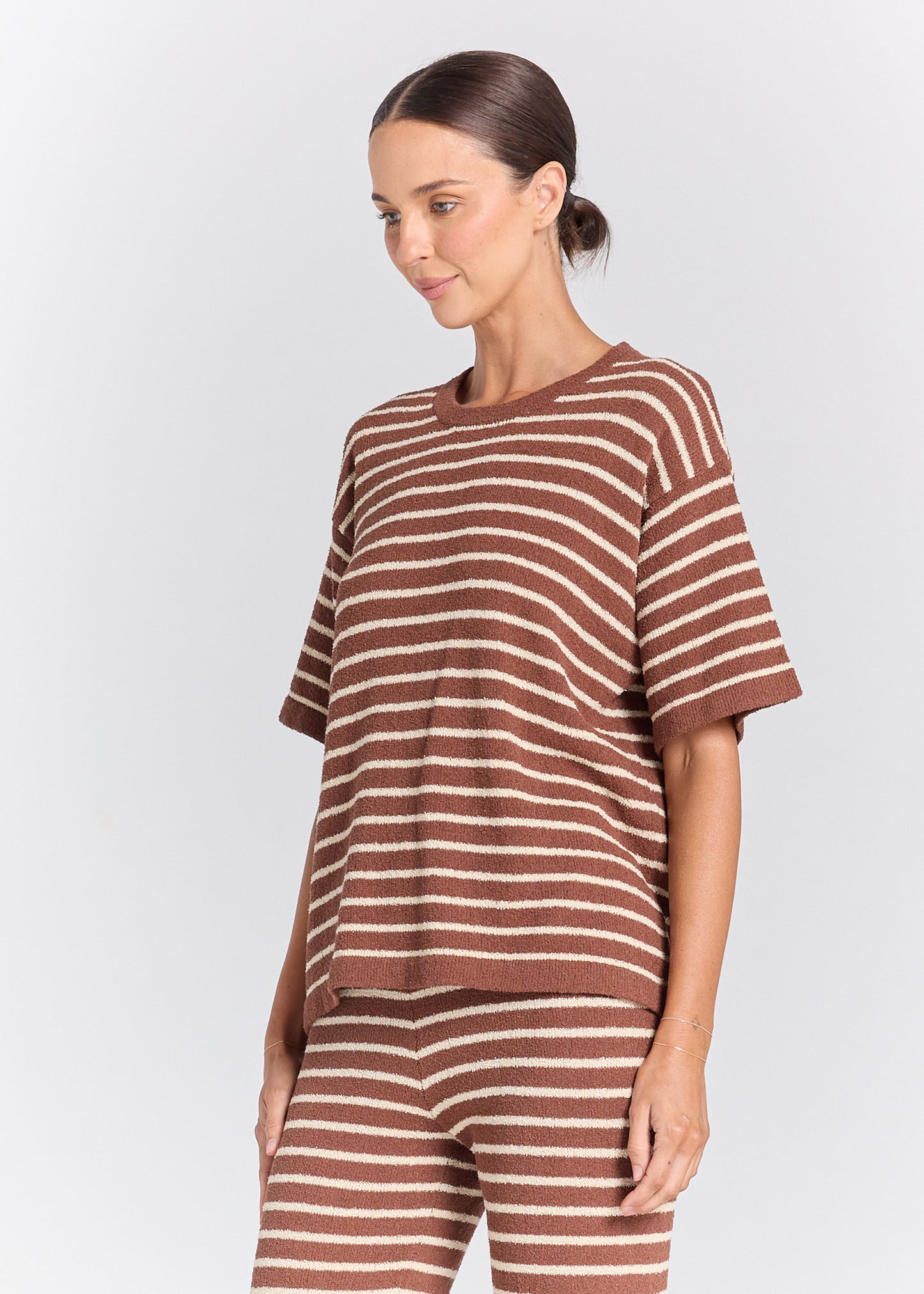 Surfside Everyday Knit Top - Cocoa