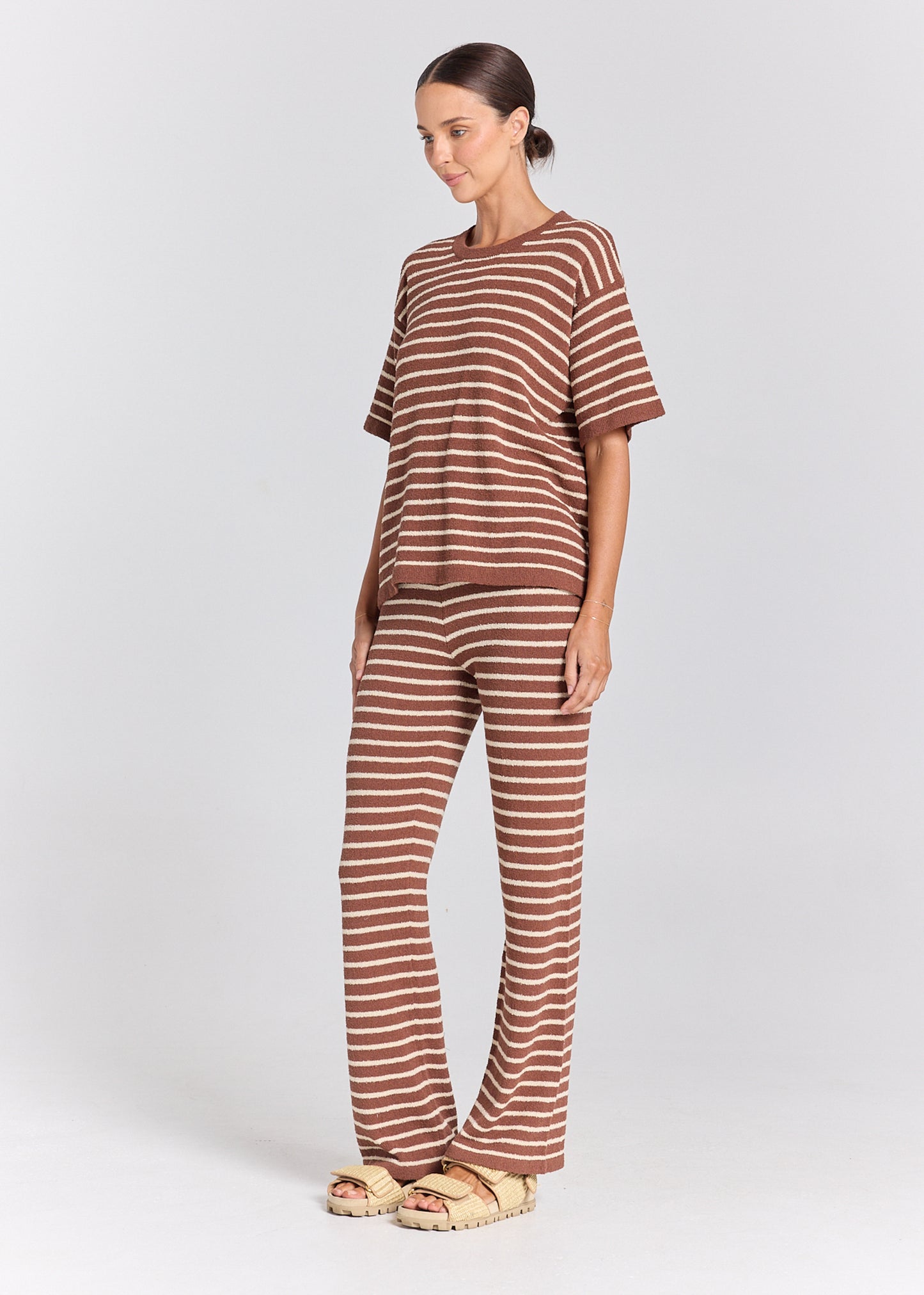 Surfside Fleetwood Knit Pant - Cocoa