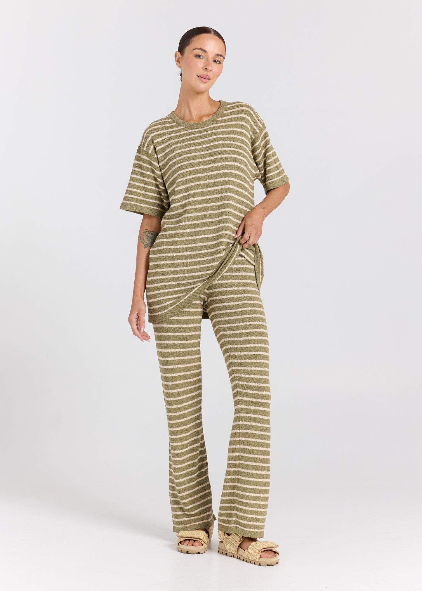 Surfside Knit Pant - Cedar