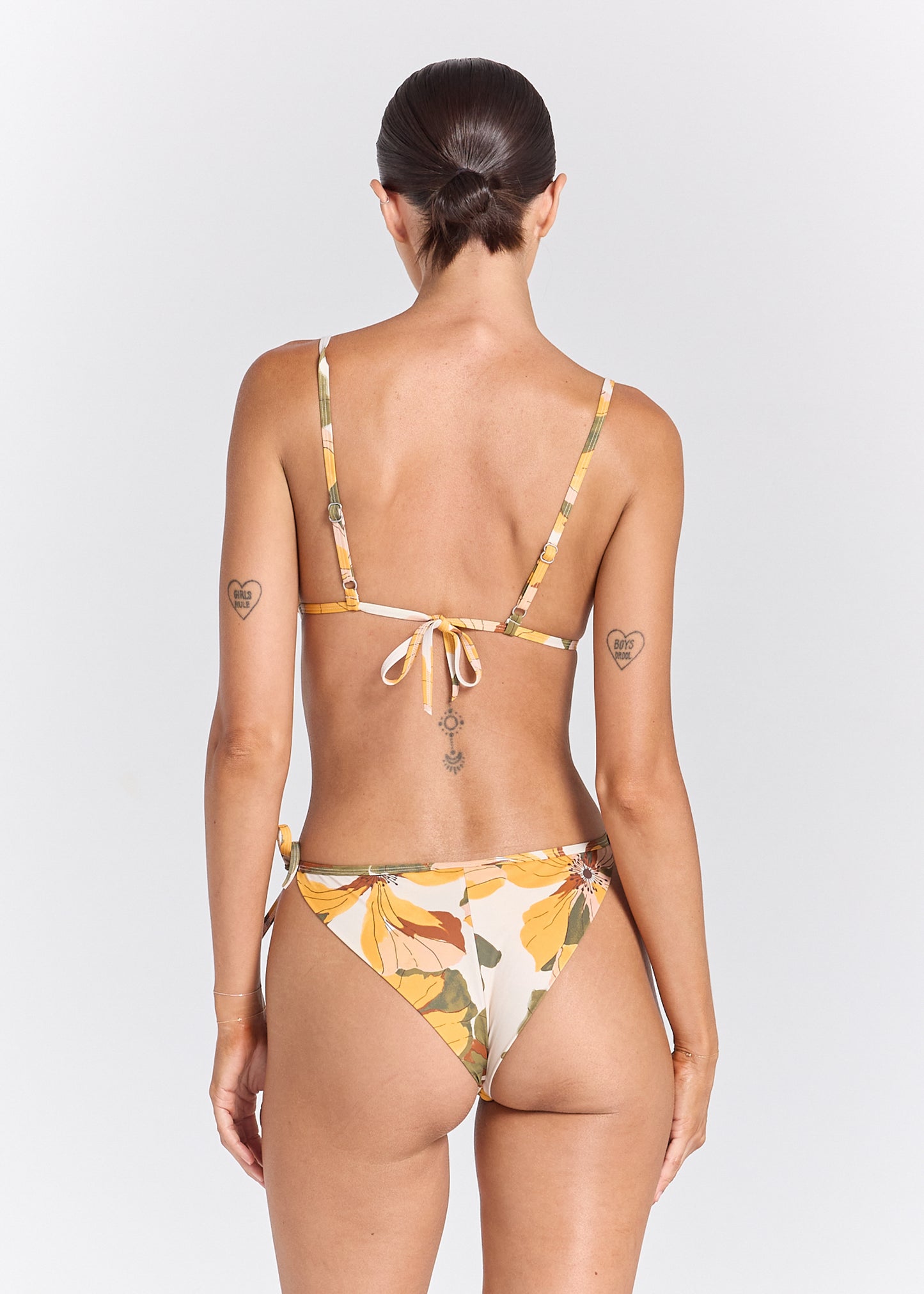 Tropics Vacation Bikini Top - Marigold