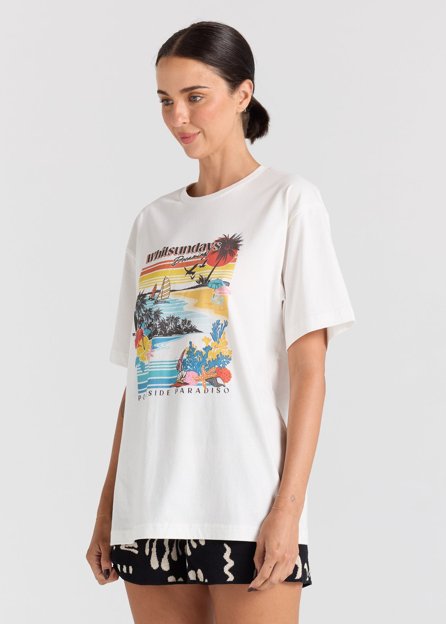Whitsundays Tee - Vanilla