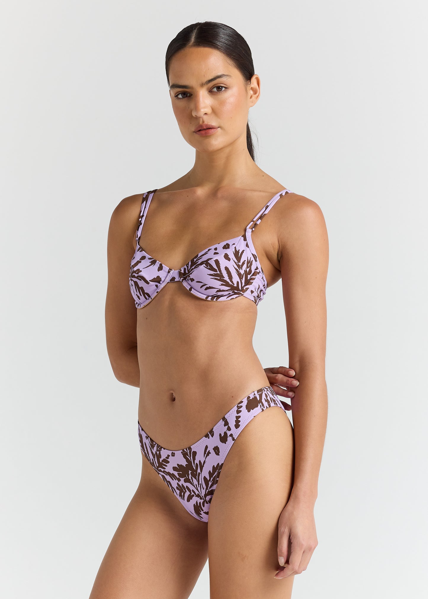 Zanzibar Underwire Bikini Top - Lilac