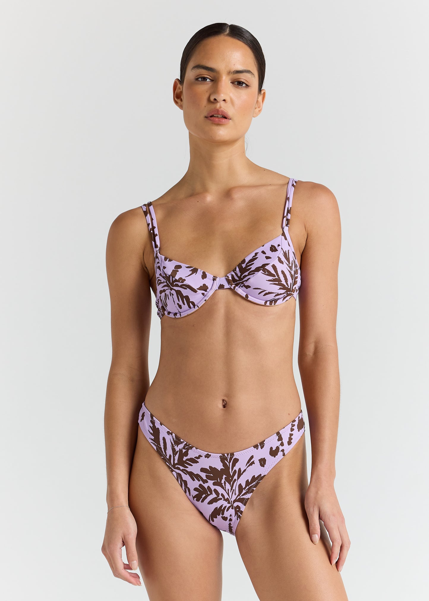 Zanzibar Underwire Bikini Top - Lilac