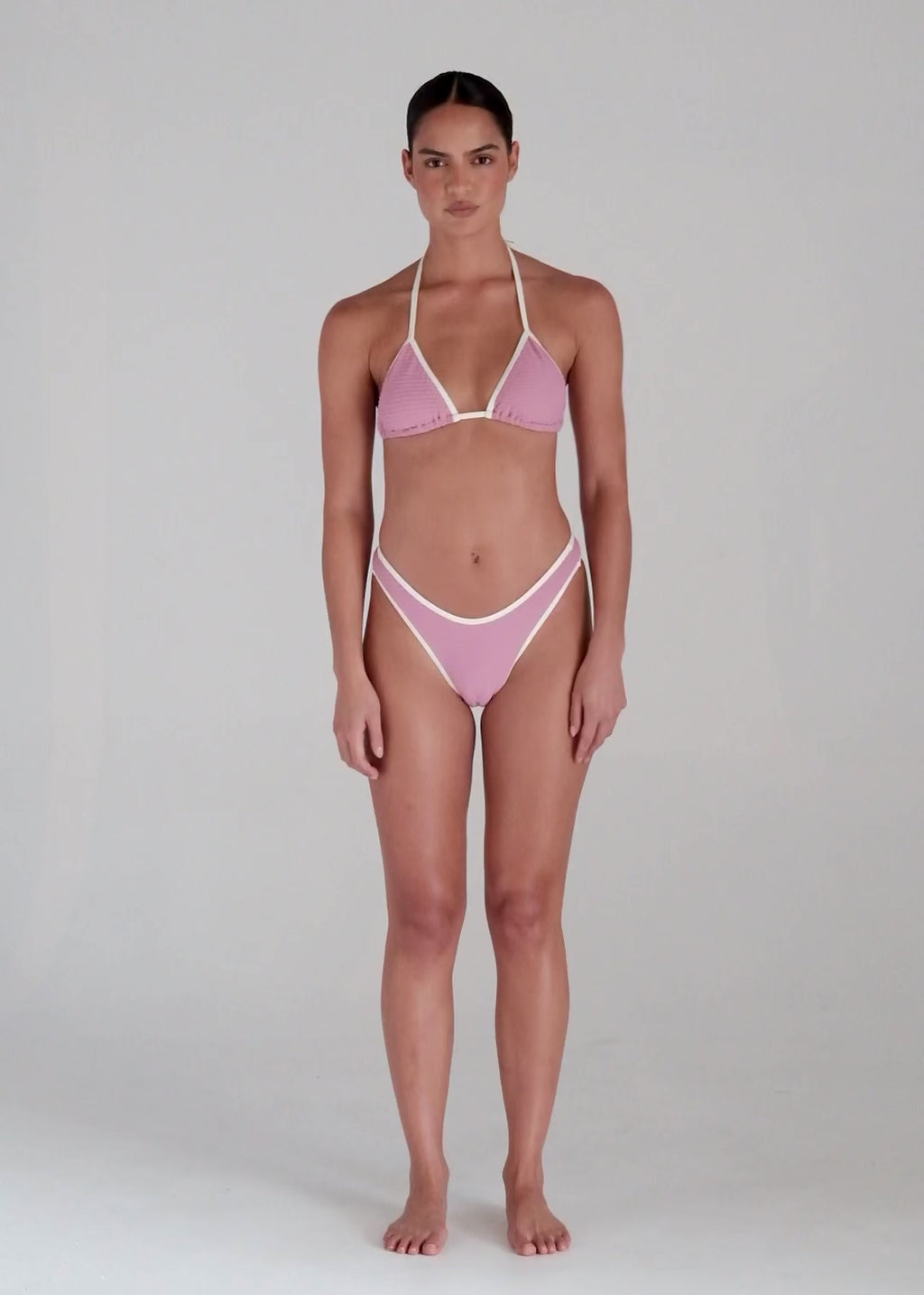 Poolside Isola Bikini Bottom - Mauve