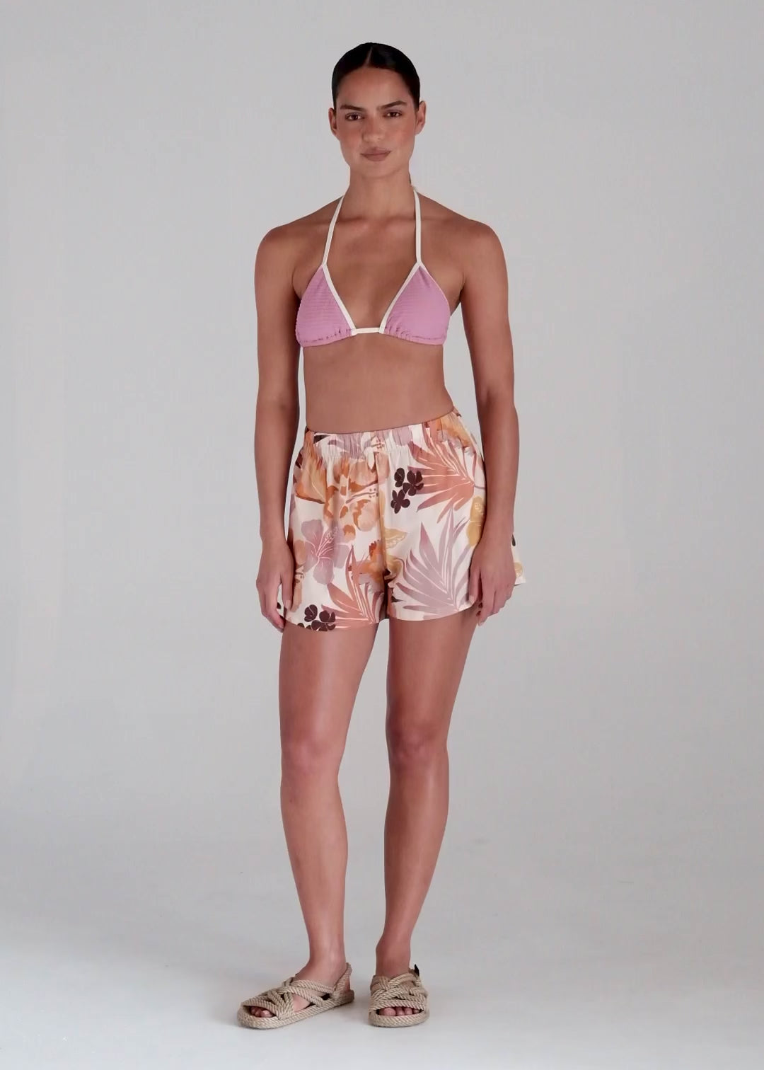 Solara Resort Short - Sunblush