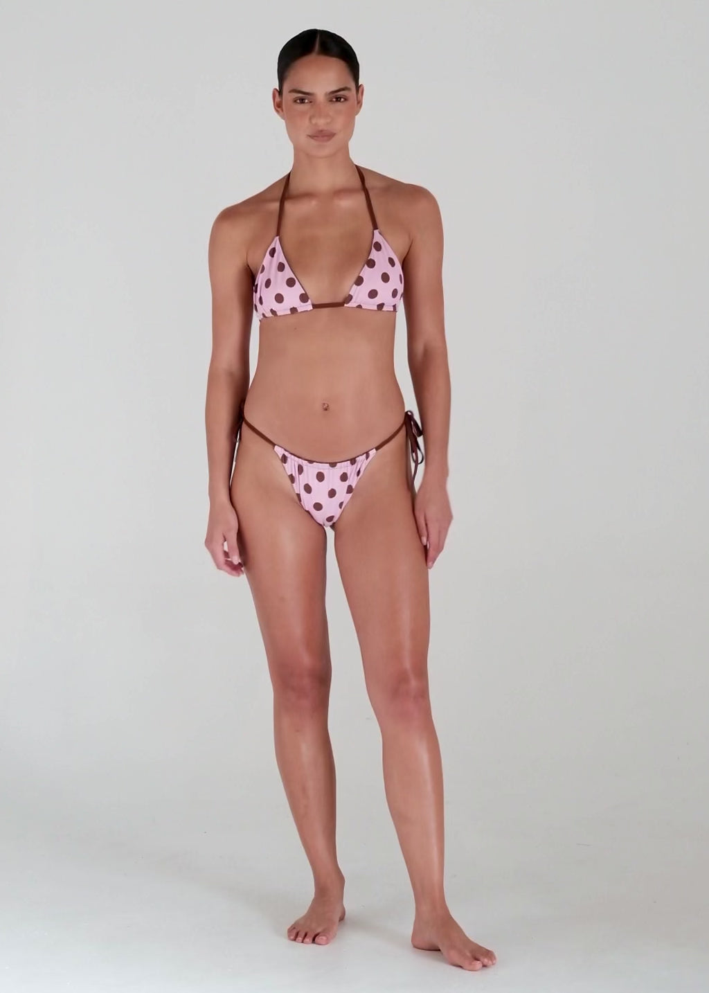Seaside Holiday Bikini Top - Mauve