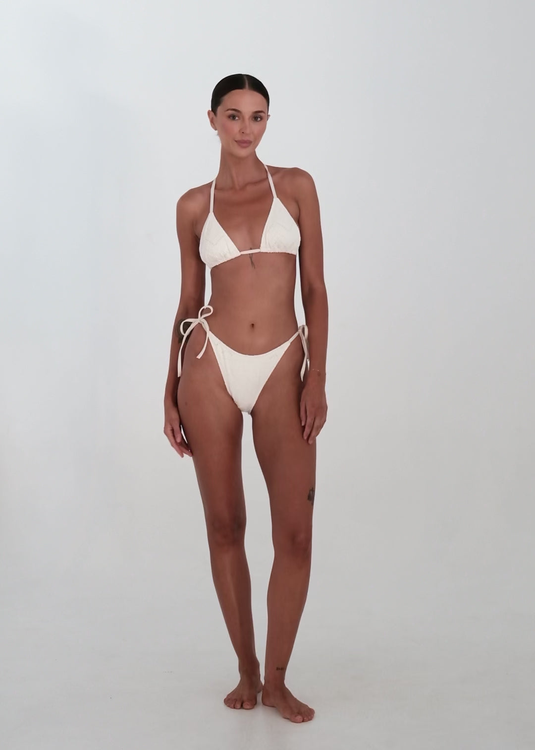 Sundream Holiday Bikini Bottom - Pearl