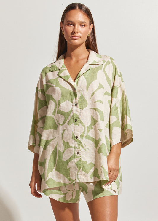 Islander Over Shirt - Palm